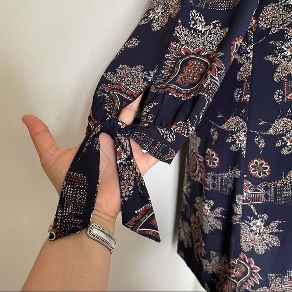 Veronica M. Off the shoulder floral mini dress NWT - Picture 3 of 5